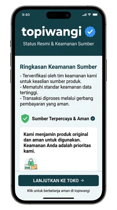 Tampilan kanal resmi topiwangi